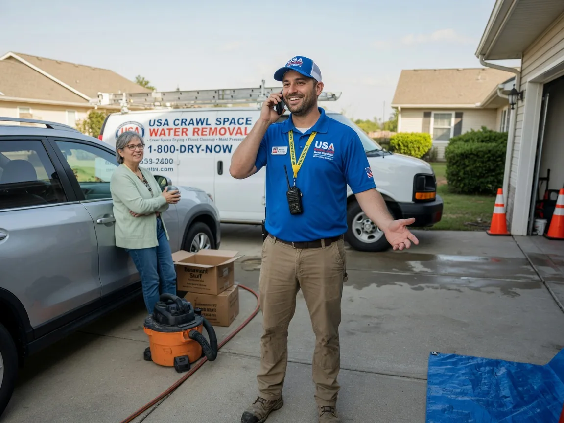Crawl Space Water Removal Bridgeville, DE FAQs